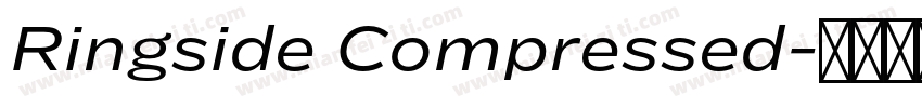 Ringside Compressed字体转换